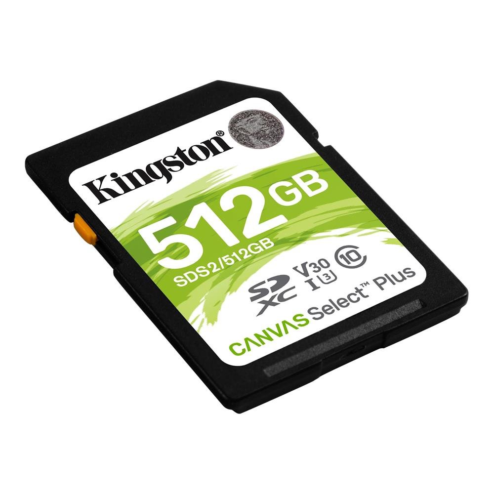 Kingston SDS2/512GB 512GB SDXC Canvas Select Plus
