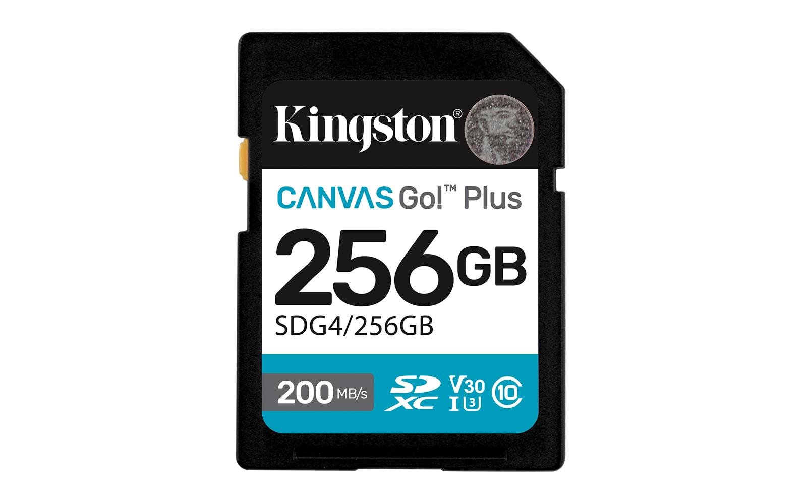 Kingston SDG4/256GB 256GB SDXC Hafıza Kartı